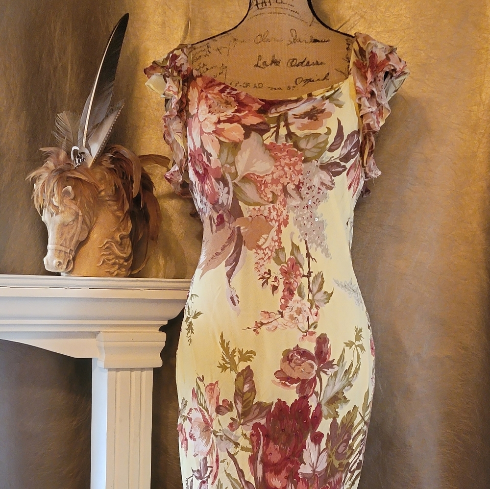 Newport News Floral Dress